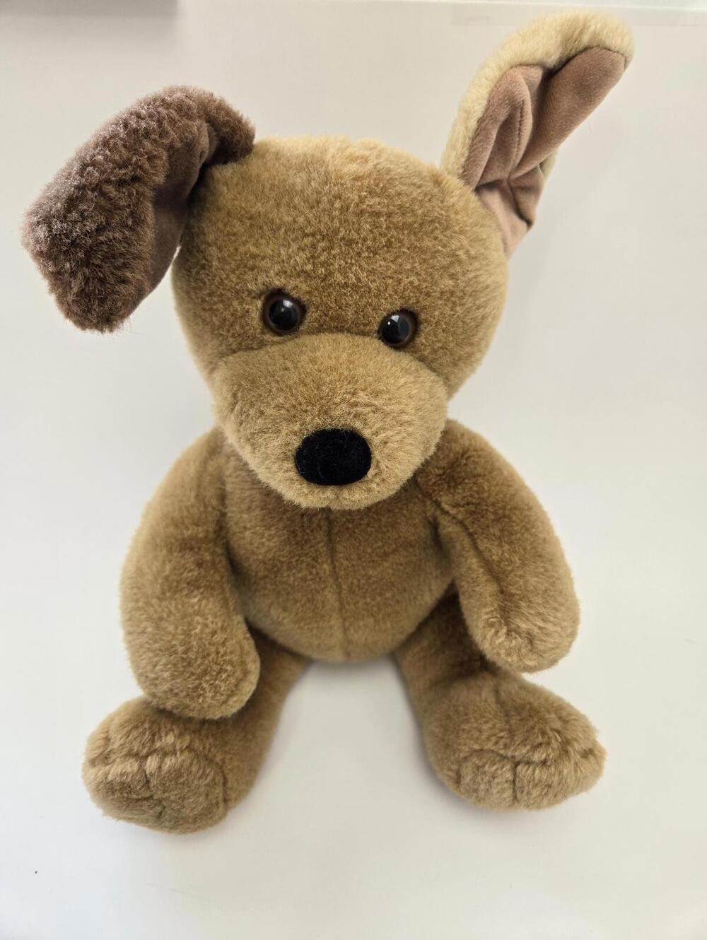 Build a Bear - Adorable Brown Puppy Dog Plush (12 inch)